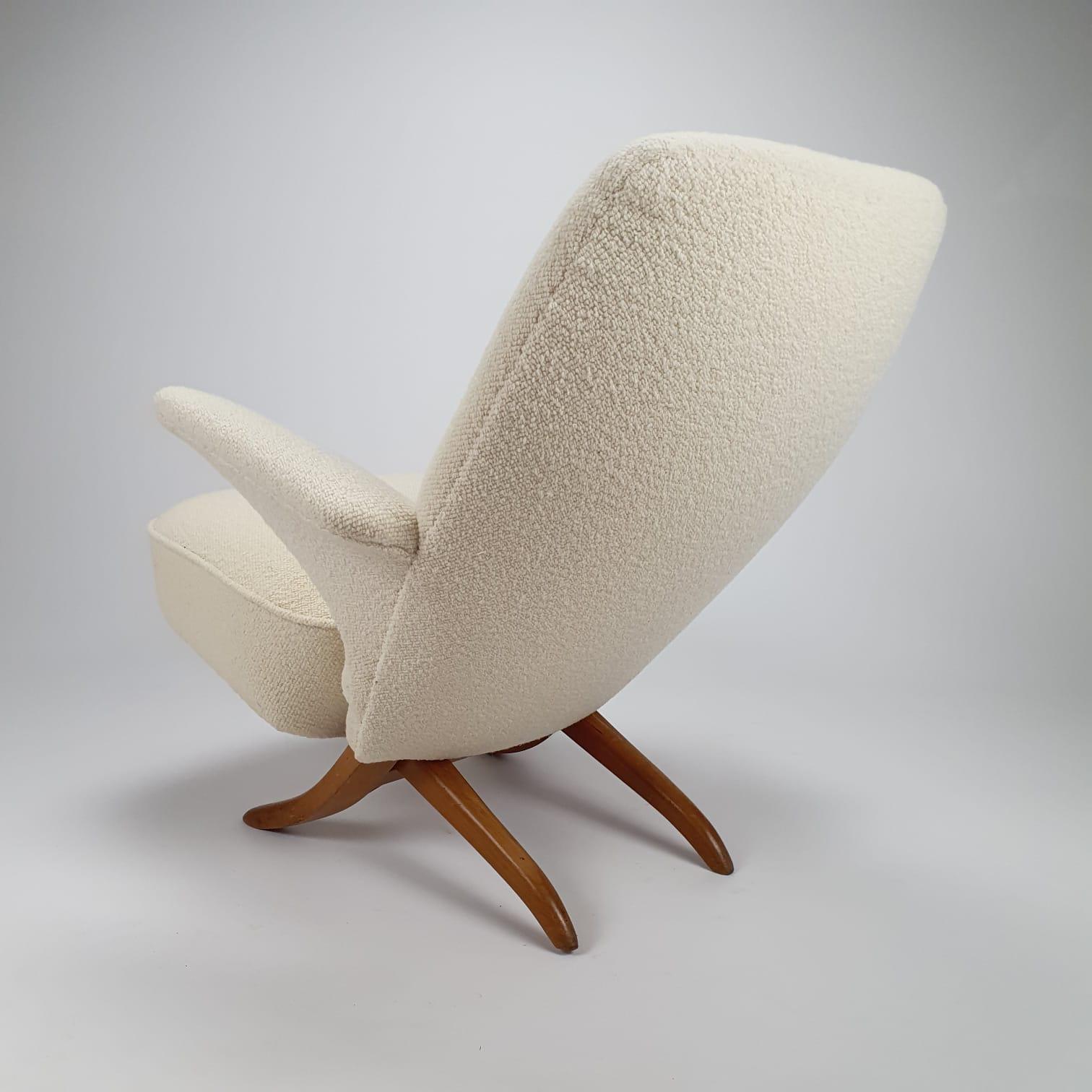 Peint Chaise Penguin par Theo Ruth pour Artifort, années 1950 en vente