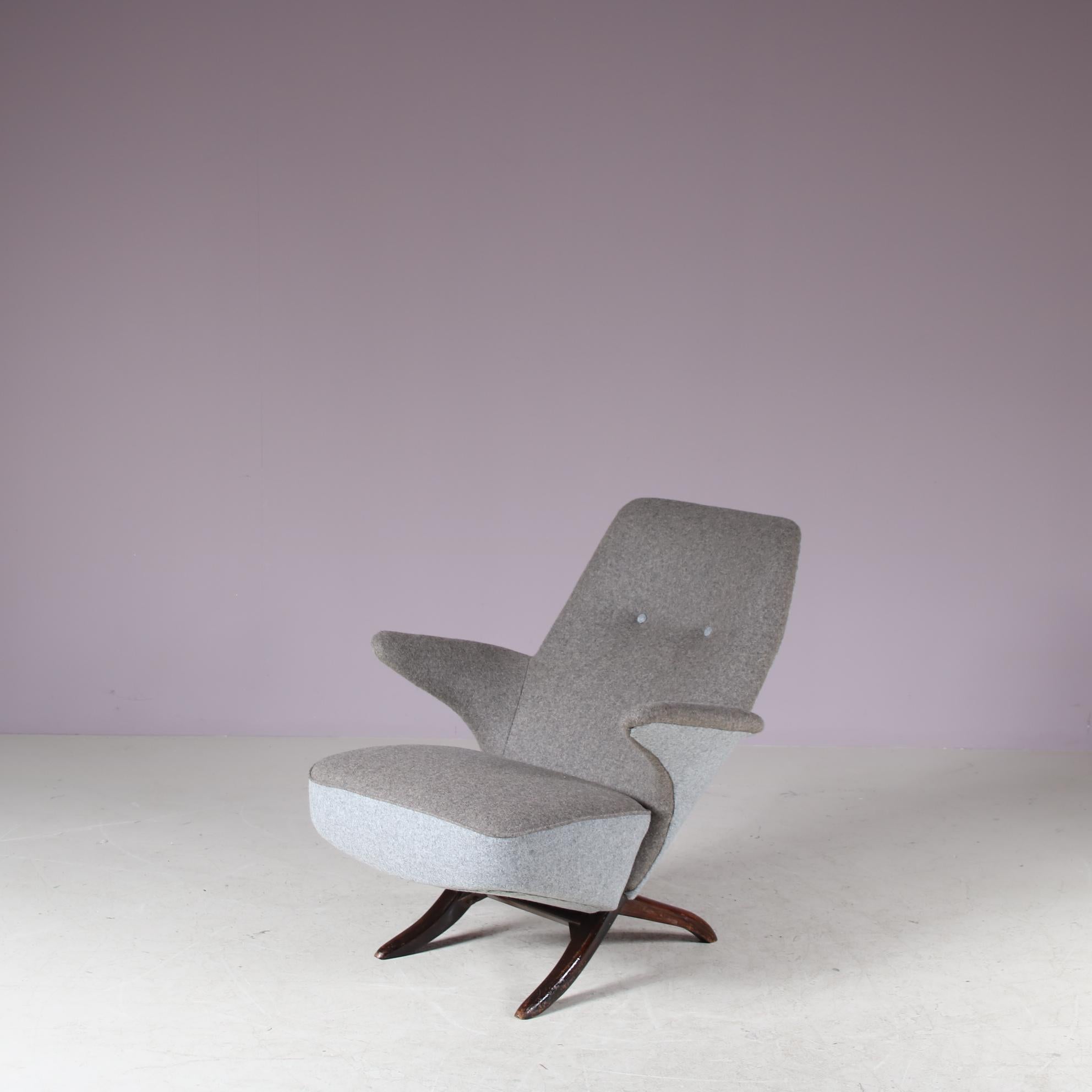 Penguin-Stuhl von Theo Ruth für Artifort, Niederlande 1950 (Mitte des 20. Jahrhunderts) im Angebot