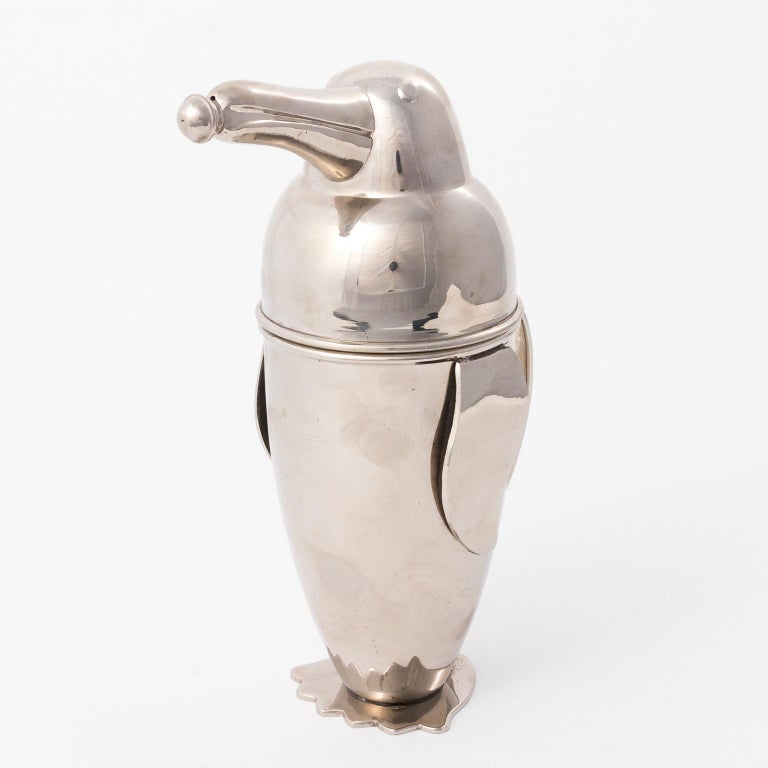 Penguin Cocktail Shaker at 1stDibs