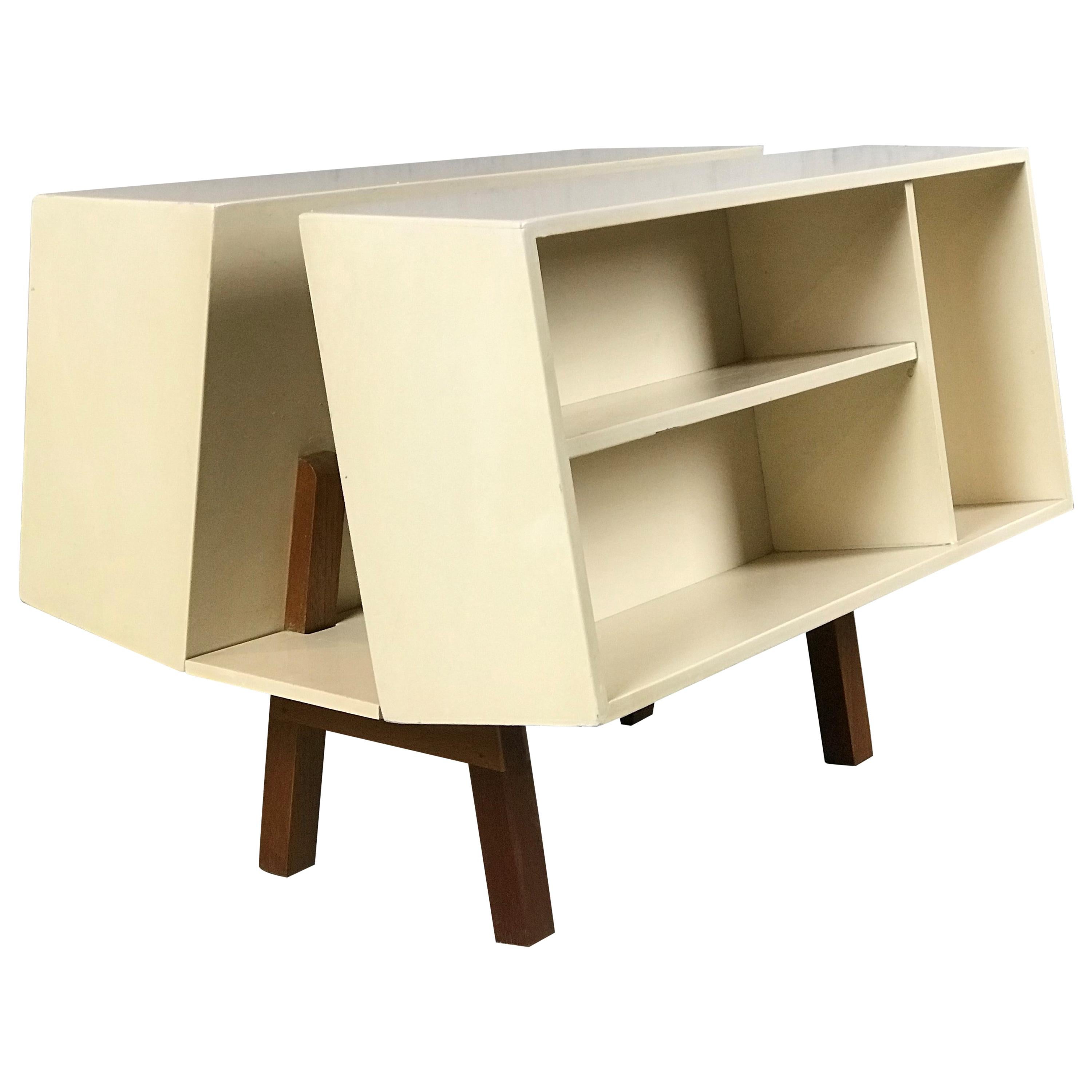 Penguin Donkey Mark II Petite Bookcase Table by Ernest Race for Isokon, 1963