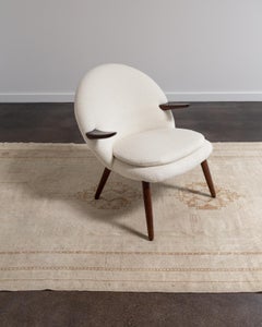 'Penguin' Easy Chair Attributed to Kurt Olsen for Gloastrup Møbelfabrik
