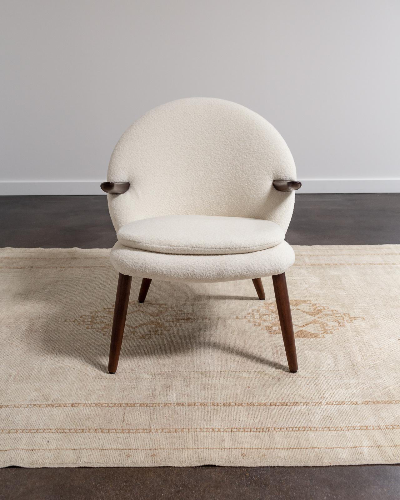 Scandinavian Modern 'Penguin' Easy Chair Attributed to Kurt Olsen for Gloastrup Møbelfabrik For Sale