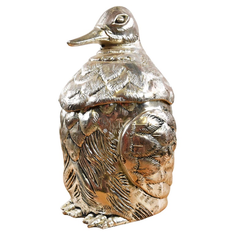Penguin Ice Bucket by Mauro 1960s at 1stDibs