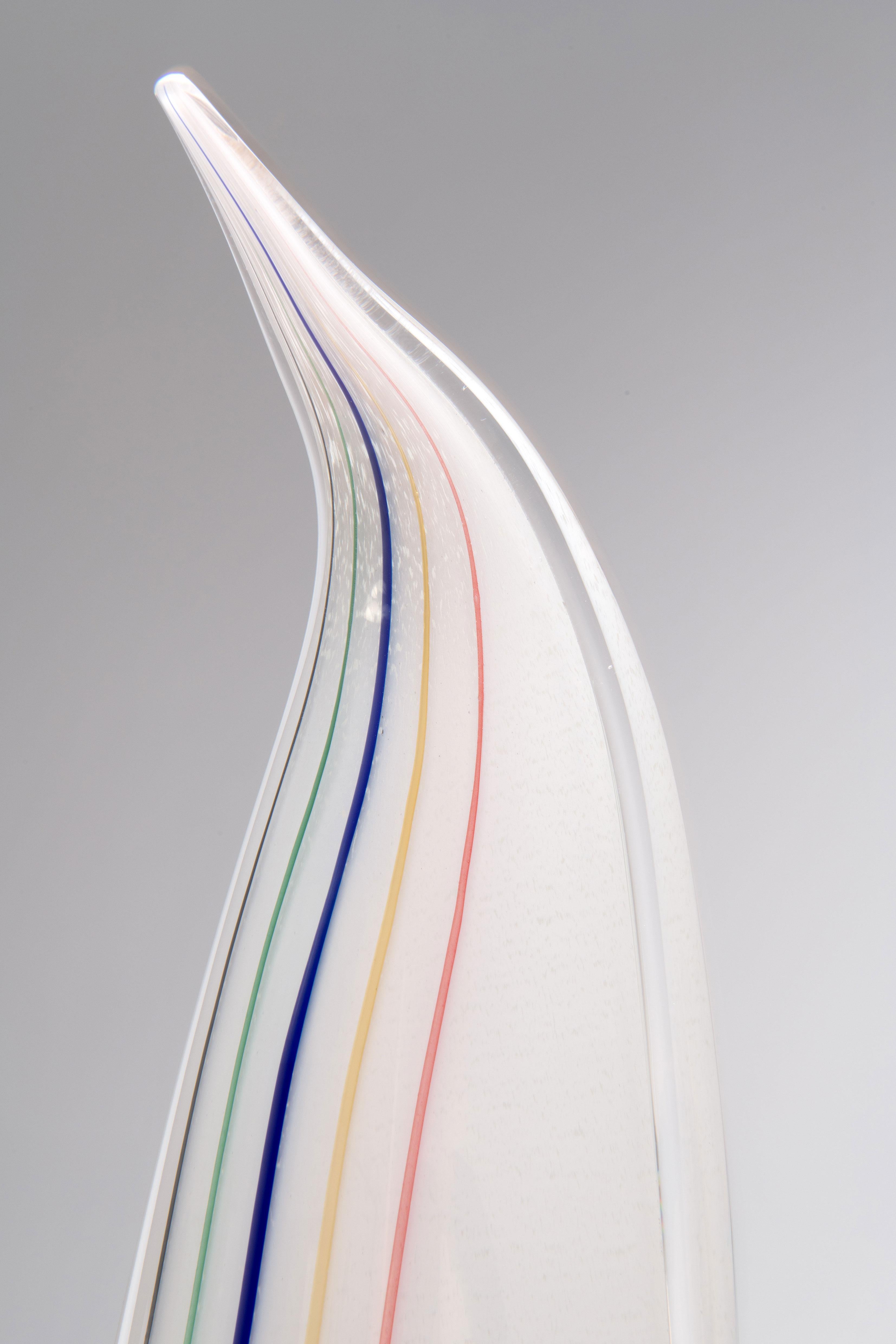Penguin lamp - Murano Glass In Excellent Condition In Antwerpen, BE