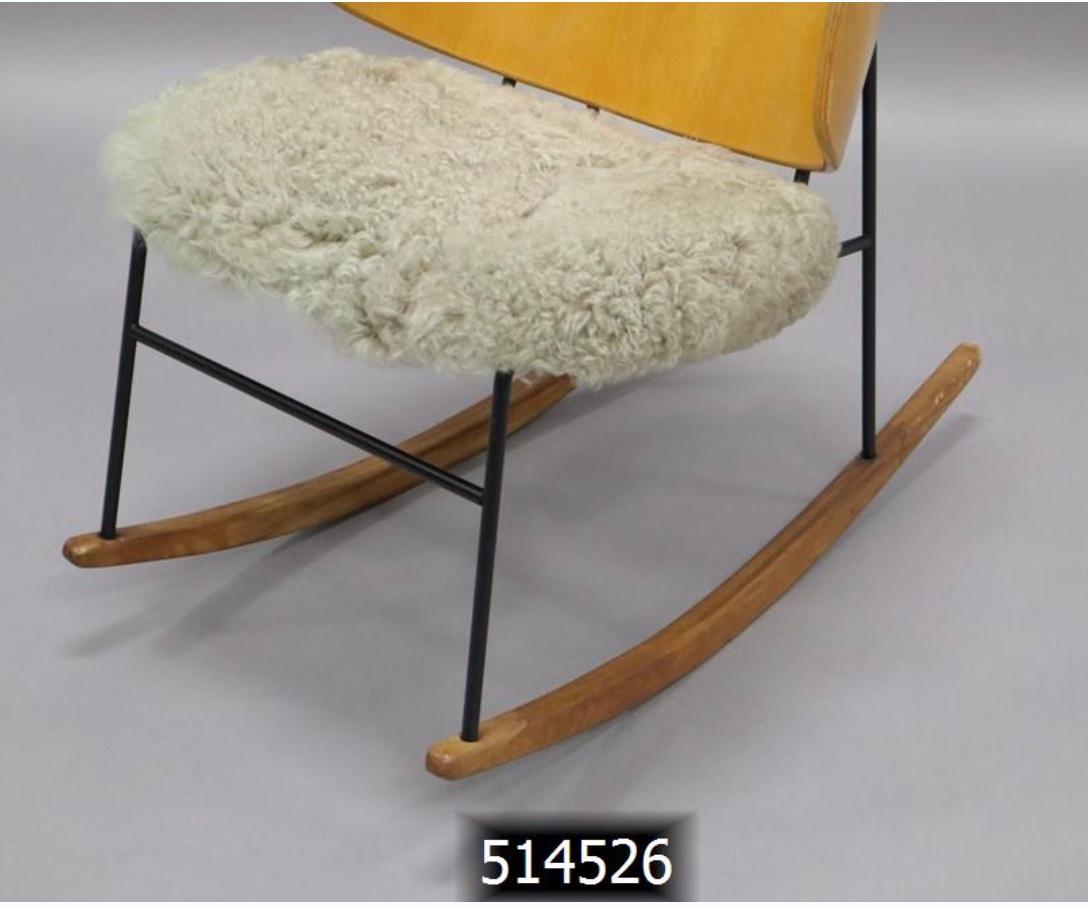 Danish Penguin Rocking Chair by Ib Kofod-Larsen For Sale