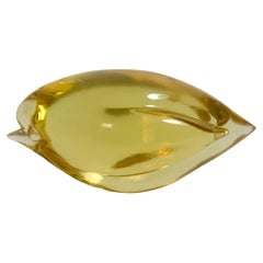 Penguin Sculpture in yellow Murano Glass by Archimede Seguso from the 1960s
