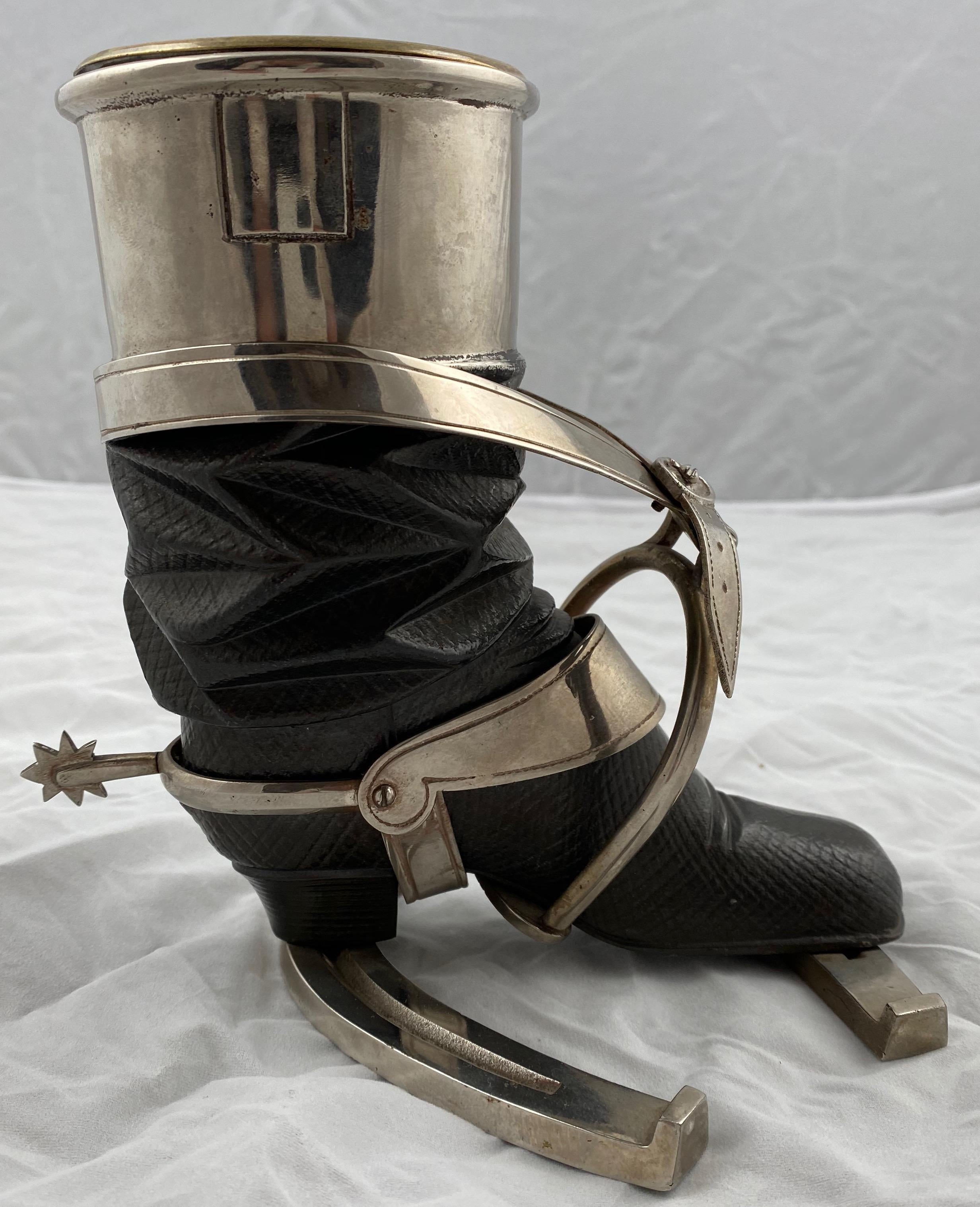 European Penholder in the Shape of a Boot, 19th Century For Sale