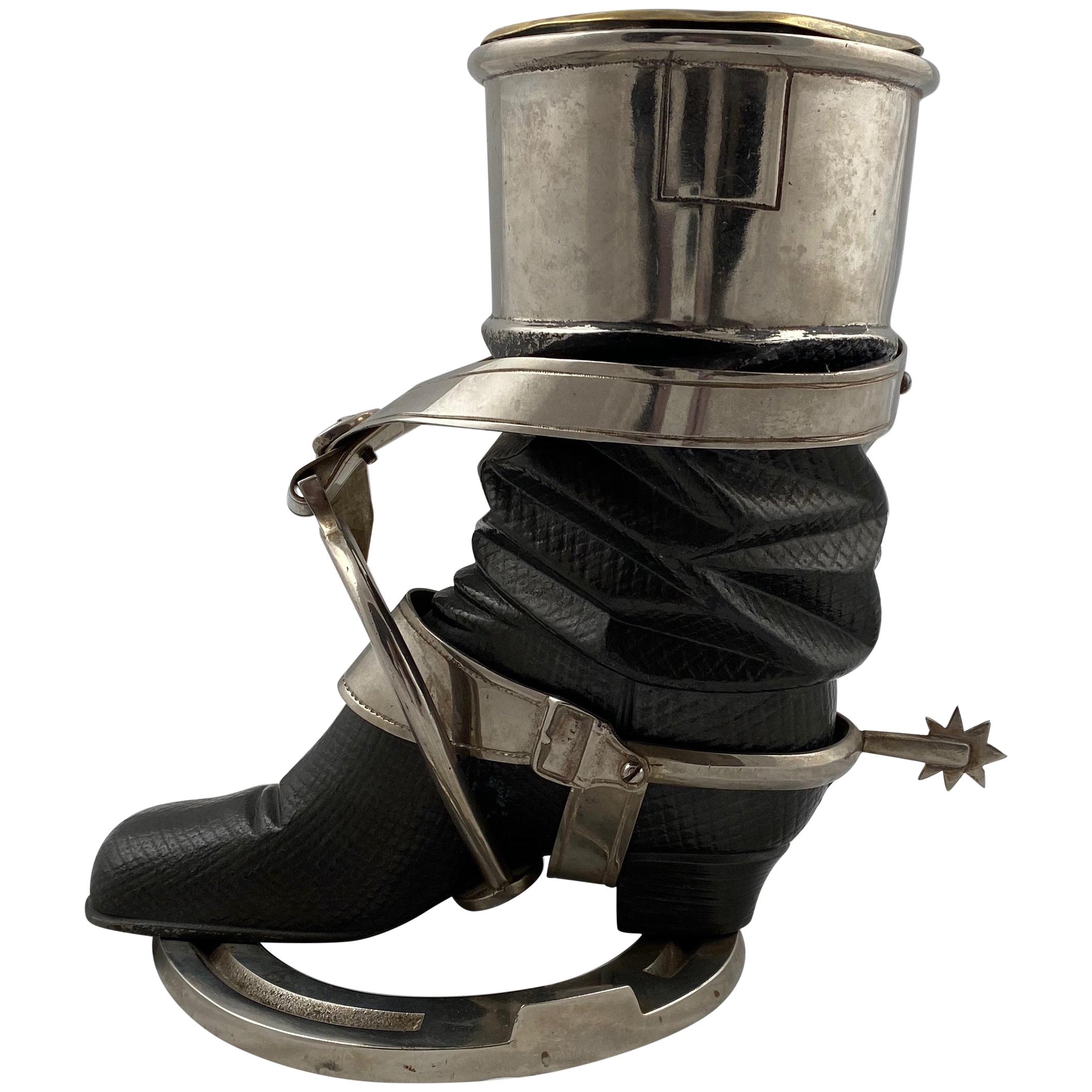 Penholder in the Shape of a Boot, 19th Century For Sale