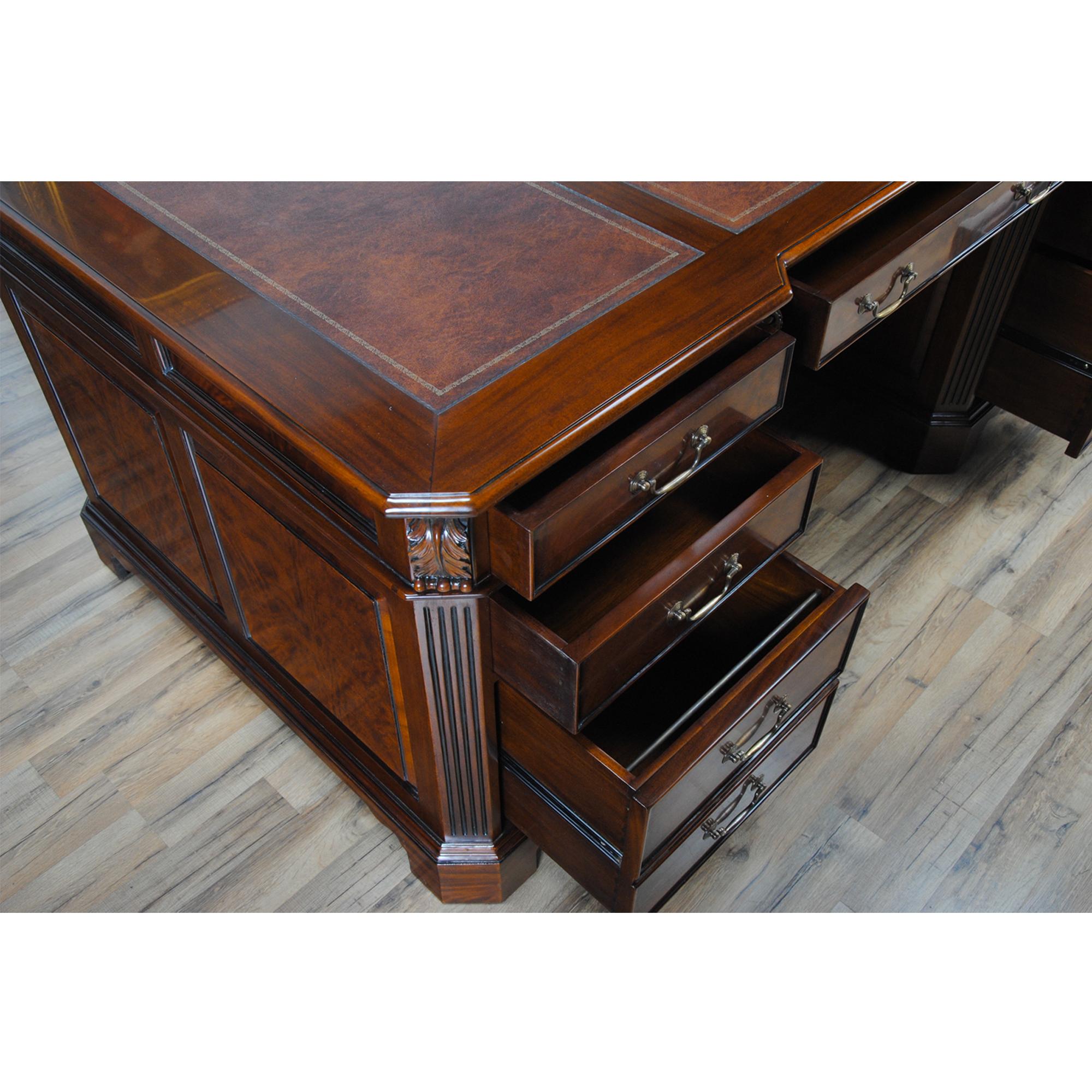 Penhurst Mahogany Desk For Sale 4