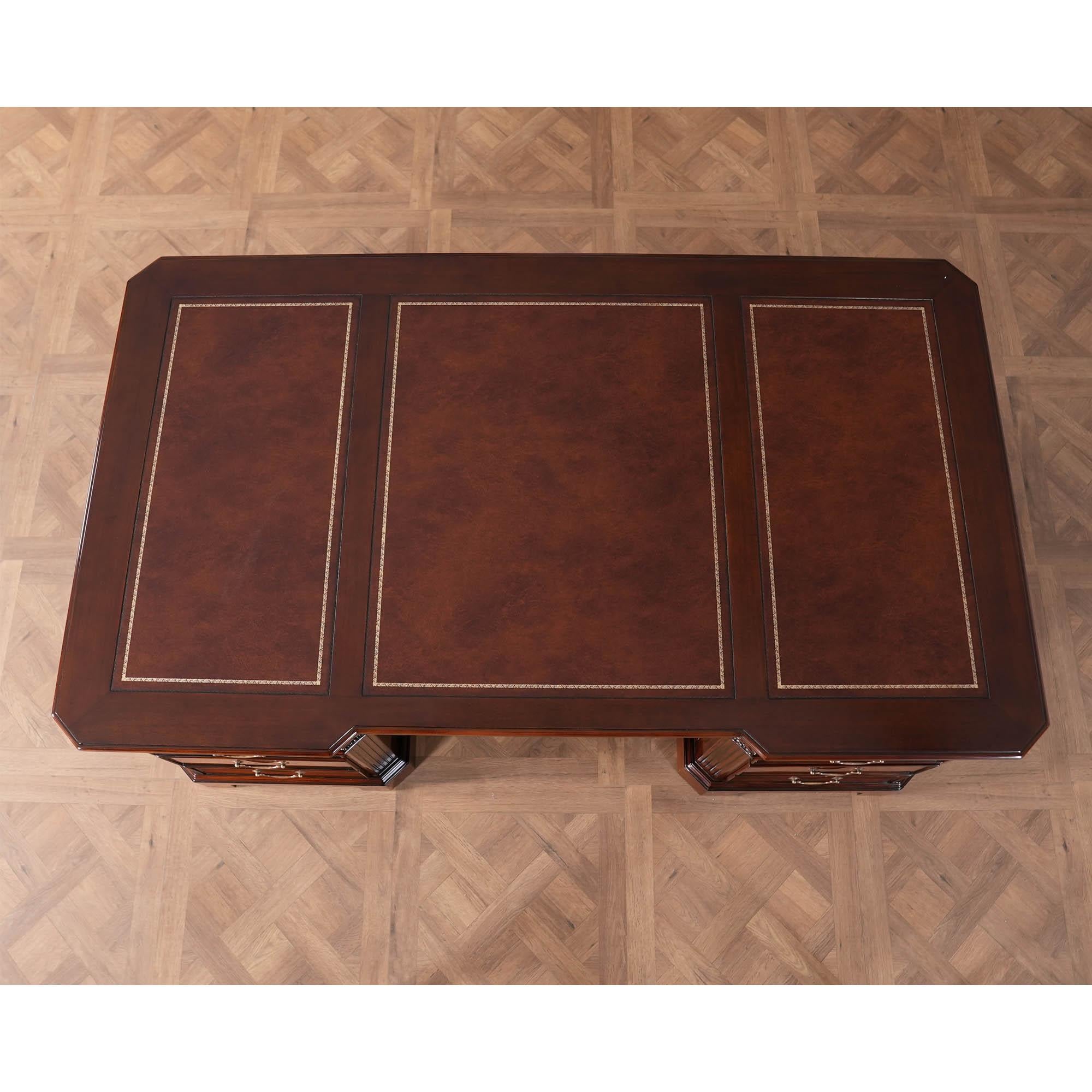 Bureau Penhurst en acajou en vente 6