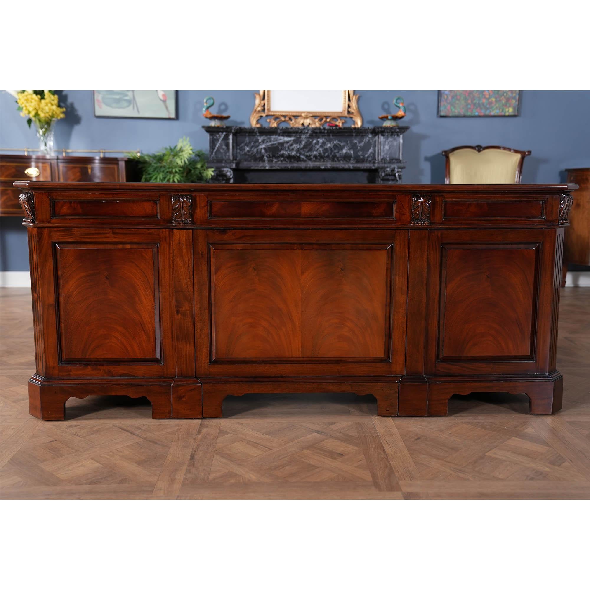 Bureau Penhurst en acajou en vente 7