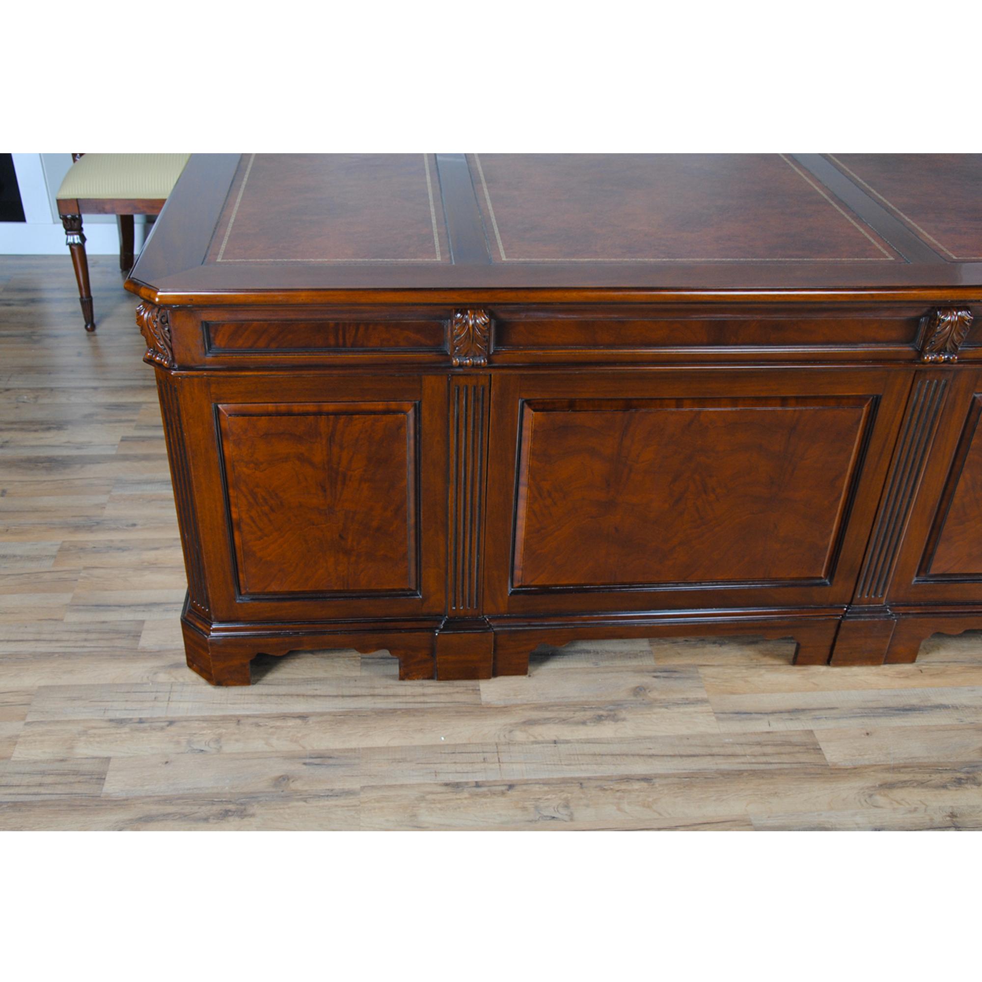 Penhurst Mahogany Desk For Sale 8