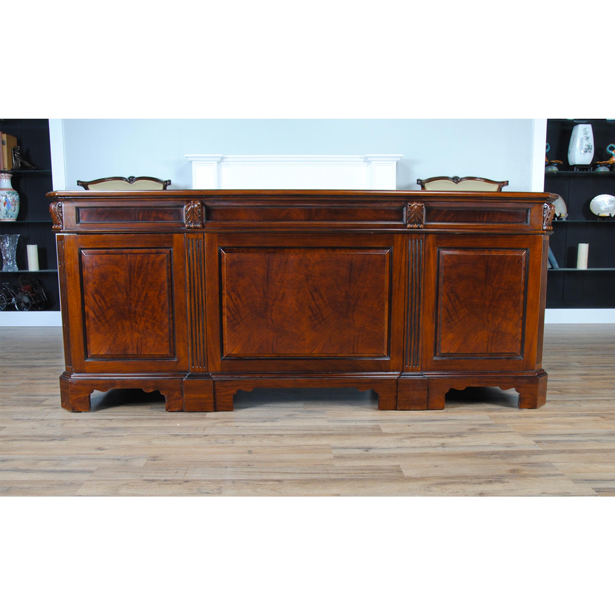 Penhurst Mahogany Desk For Sale 10