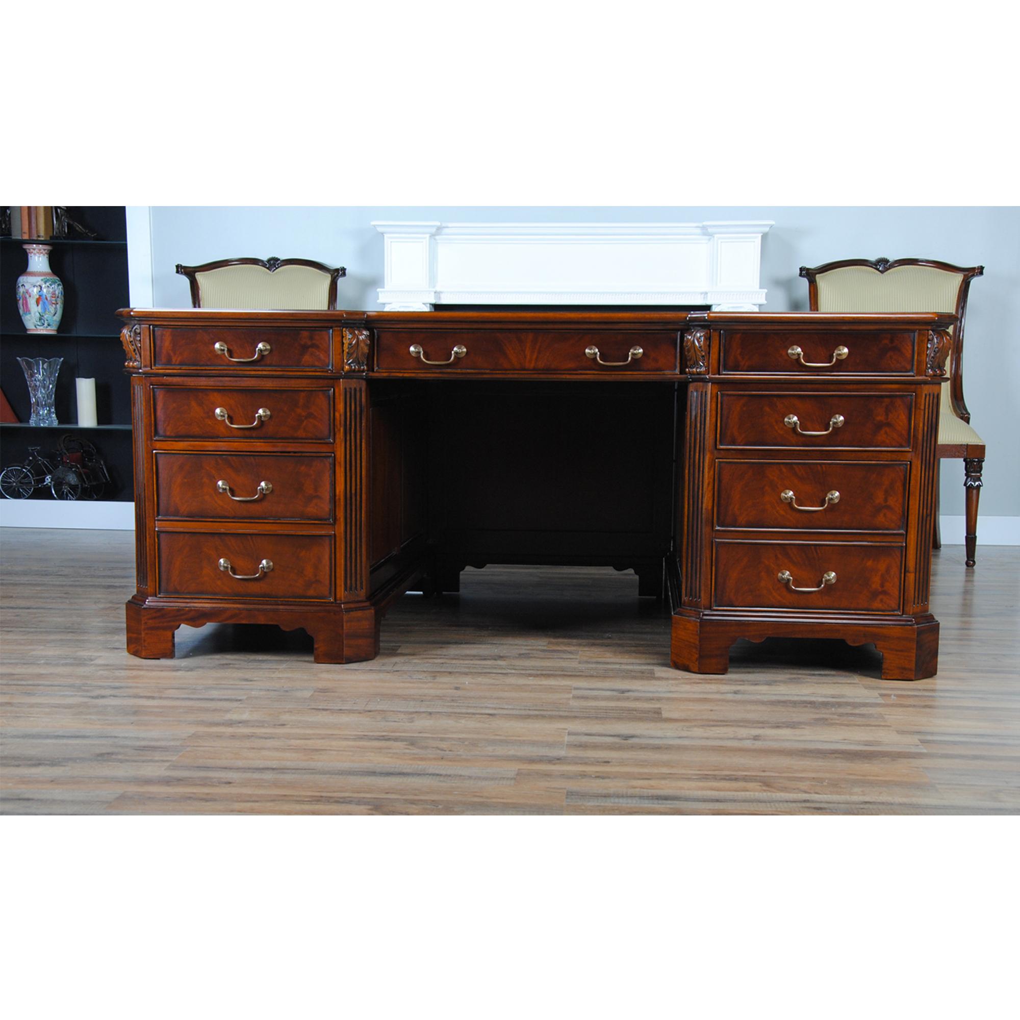 Renaissance Penhurst Mahogany Desk For Sale