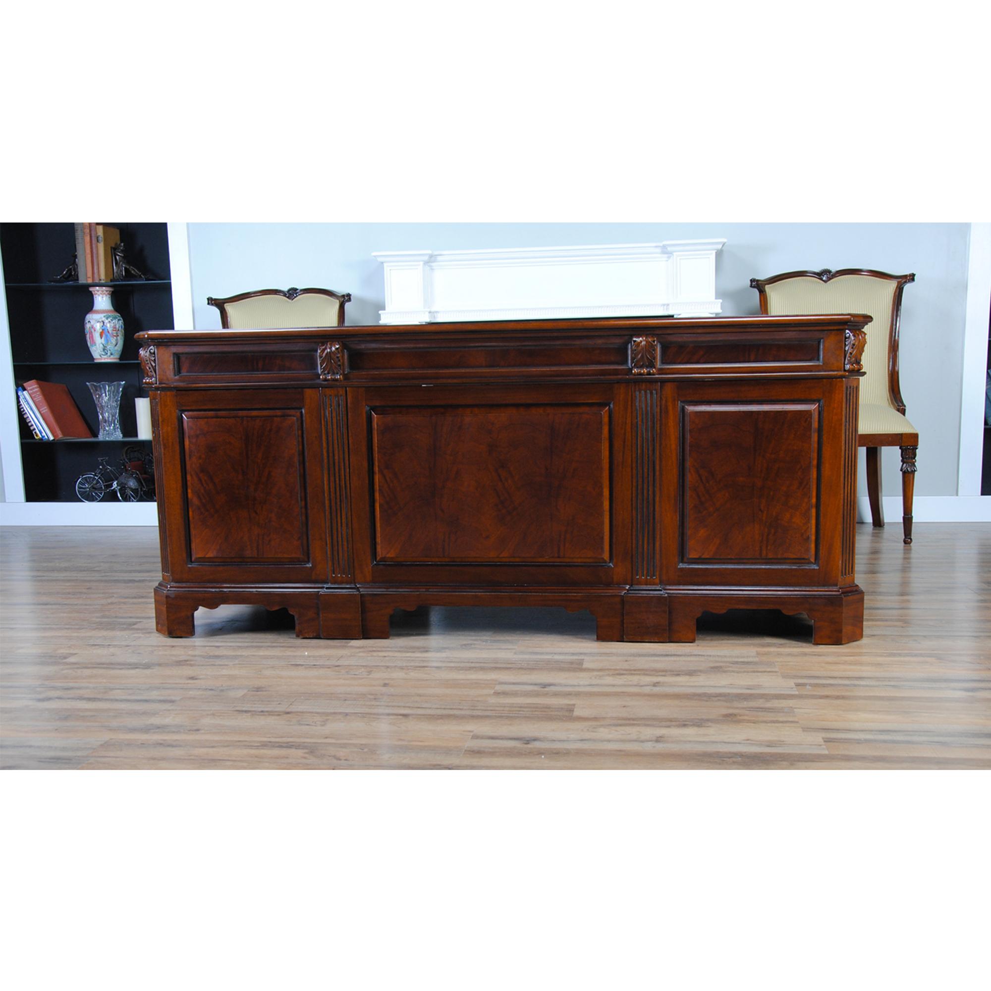 Contemporary Penhurst Mahogany Desk For Sale