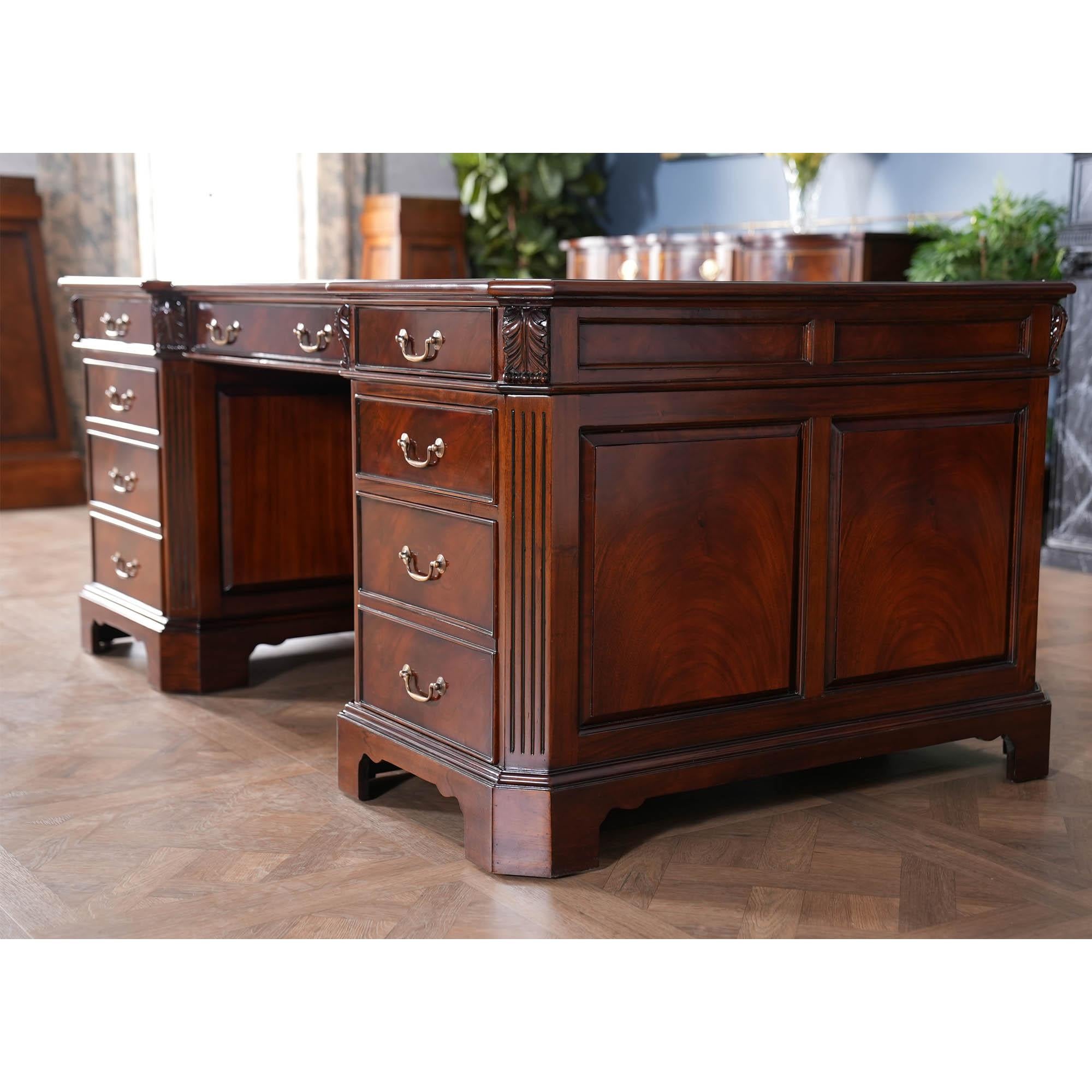 Bureau Penhurst en acajou en vente 1