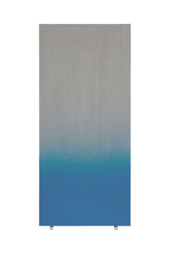 Pennacchio Argentato, Slab Charge, 2011 - ongoing, mixed material, blue