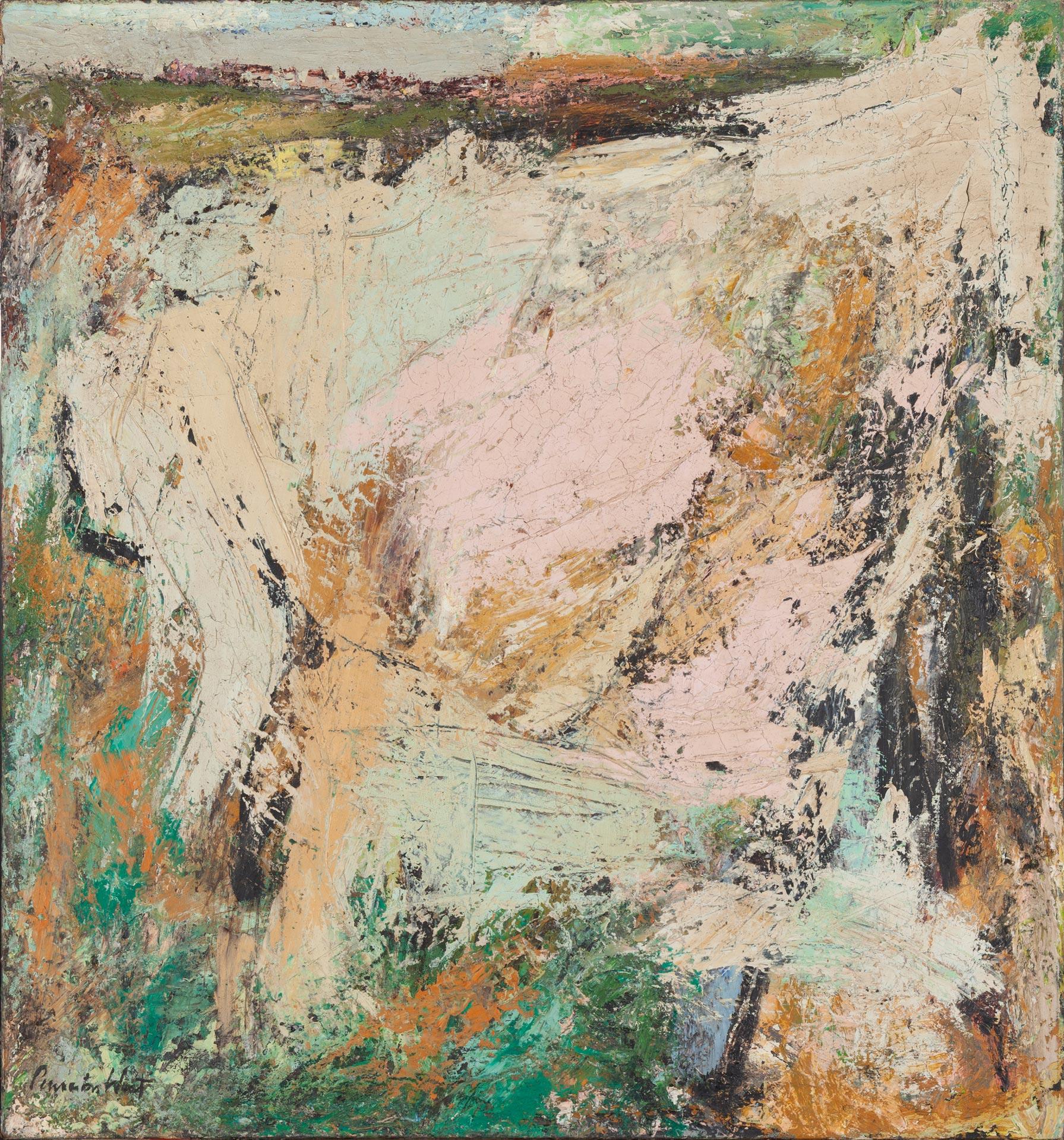 Abstract Composition - Painting by Pennerton West