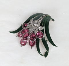 Pennino Enamel and Pink Crystal Spray