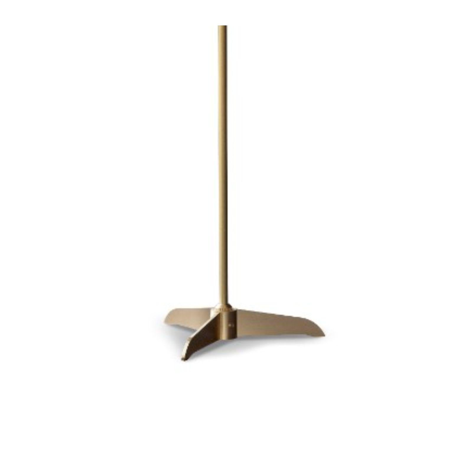 Pennon Floor Lamp, Brass by Bert Frank For Sale 2