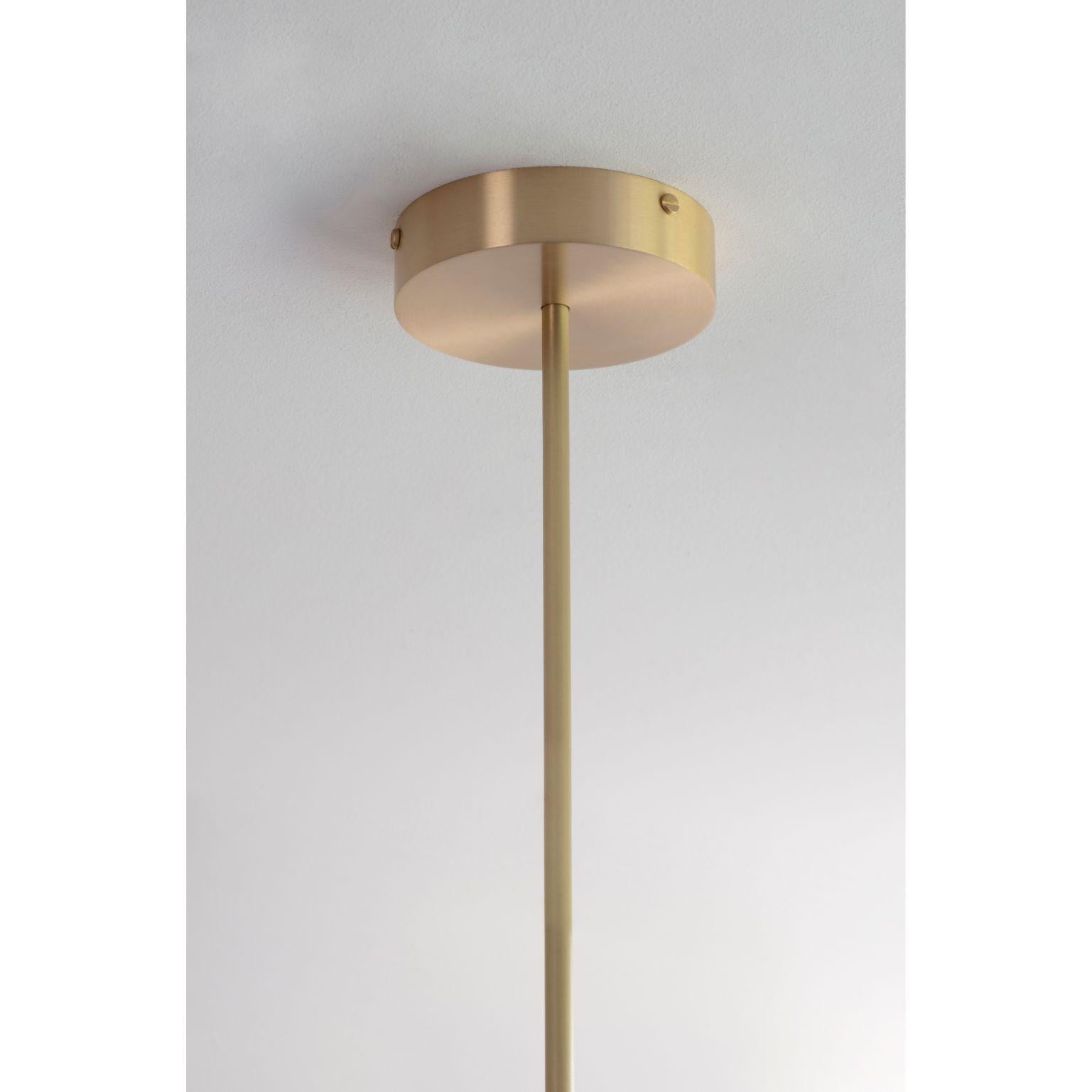 Britannico Lampada a sospensione Pennon, Ottone di Bert Frank in vendita