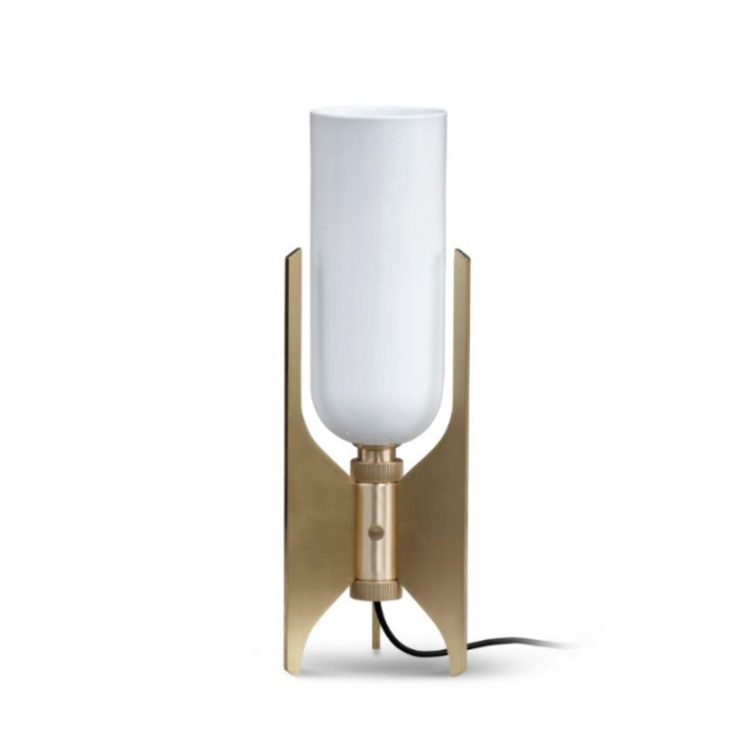 Lampe de bureau Pennon en laiton par Bert Frank en vente 1