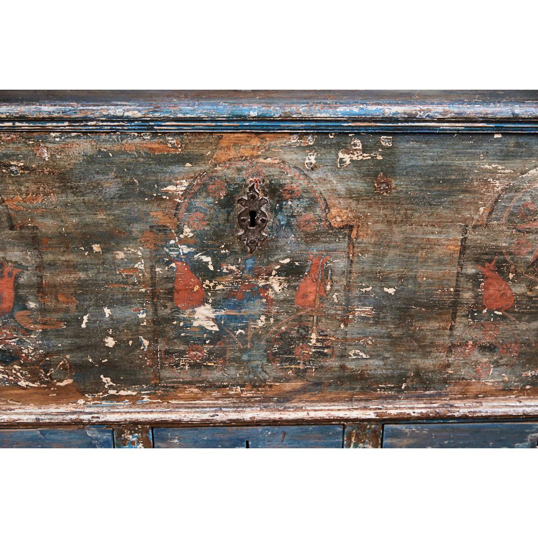 Country Pennsylvania Blanket Box/ Dowry Chest For Sale