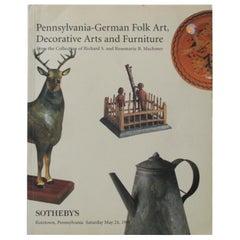 Pennsylvania-German Folk Art, Decorative Arts and Furniture