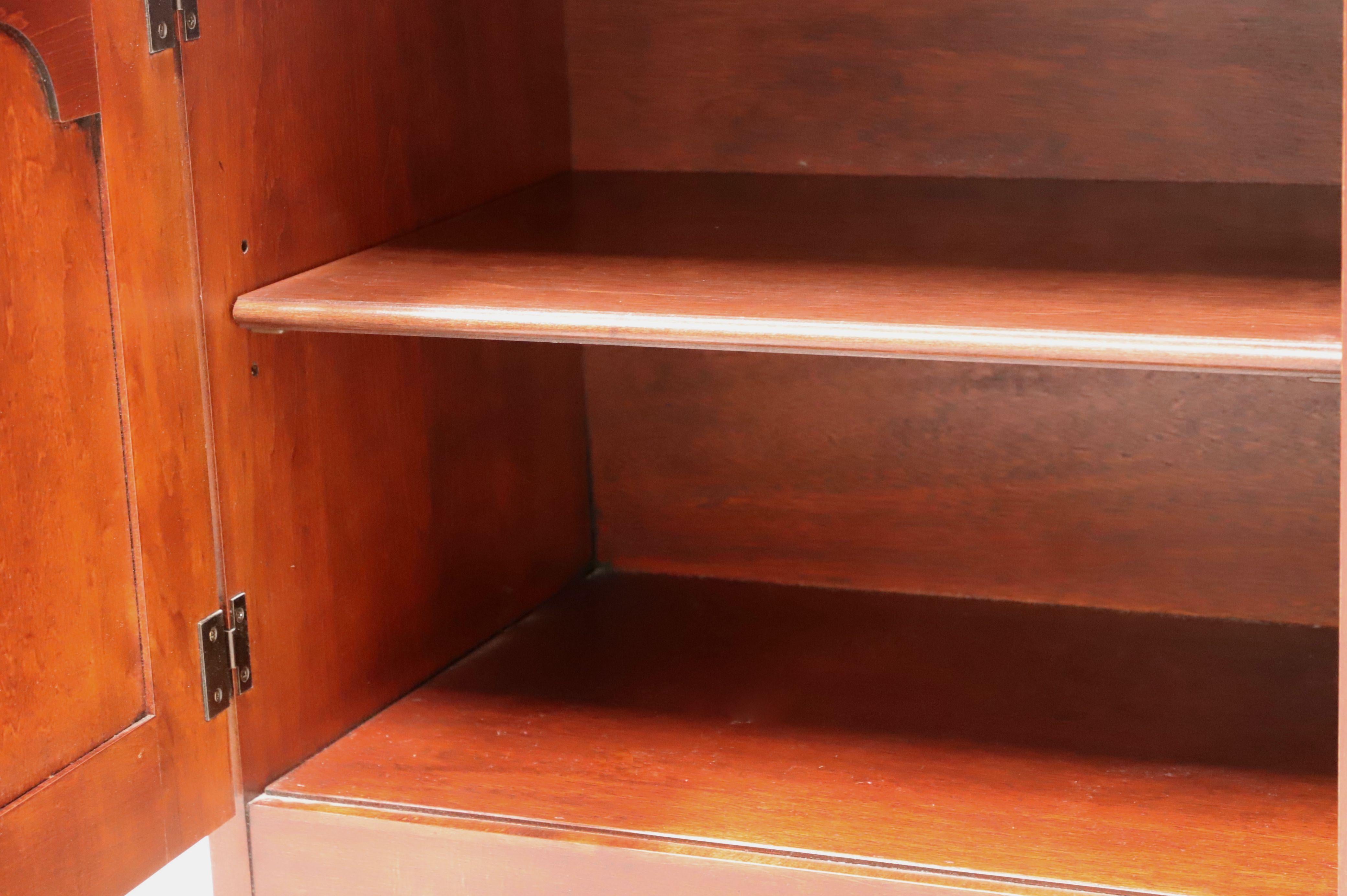 Brass PENNSYLVANIA HOUSE Cherry Farmhouse Hutch
