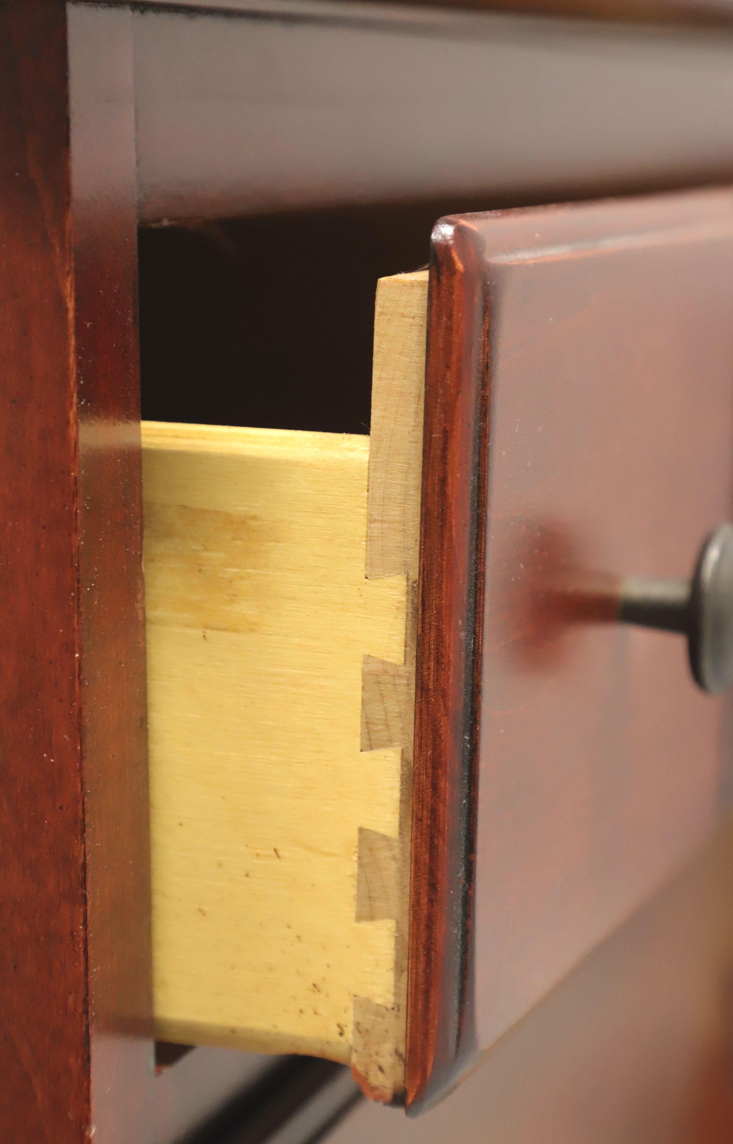 PENNSYLVANIA HOUSE Cherry Farmhouse Hutch 2