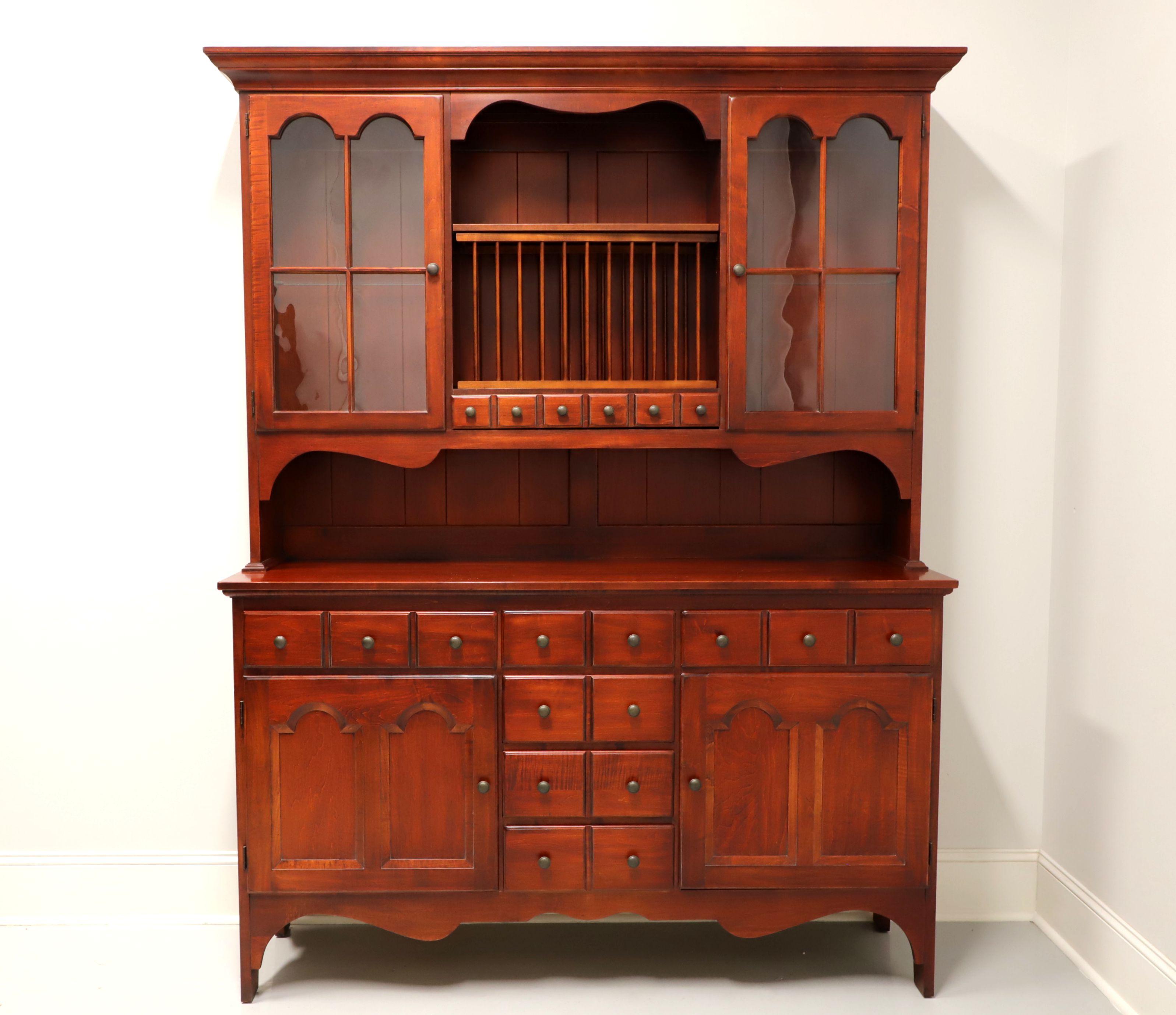 PENNSYLVANIA HOUSE Cherry Farmhouse Hutch 4