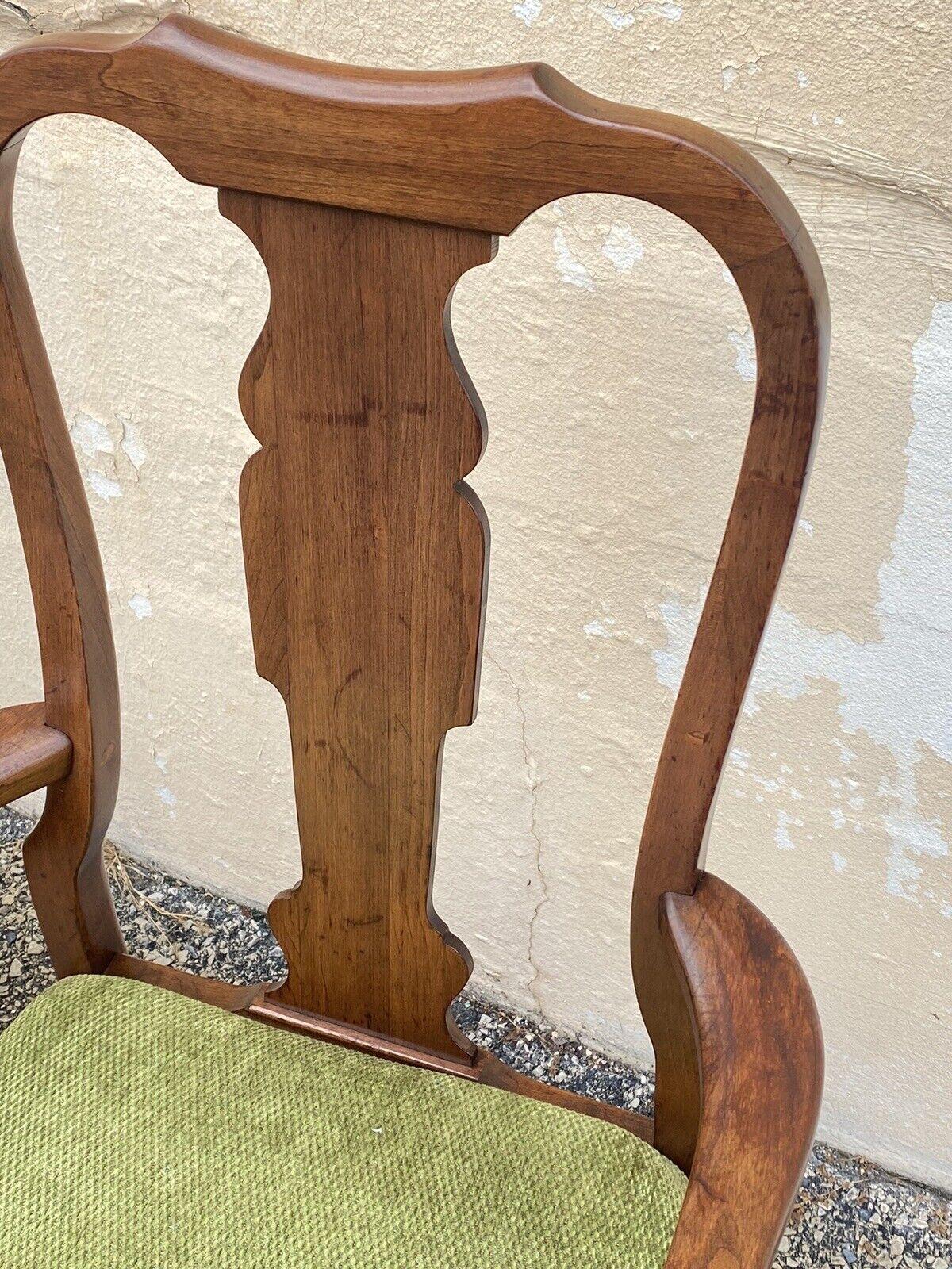 antique queen anne dining chairs