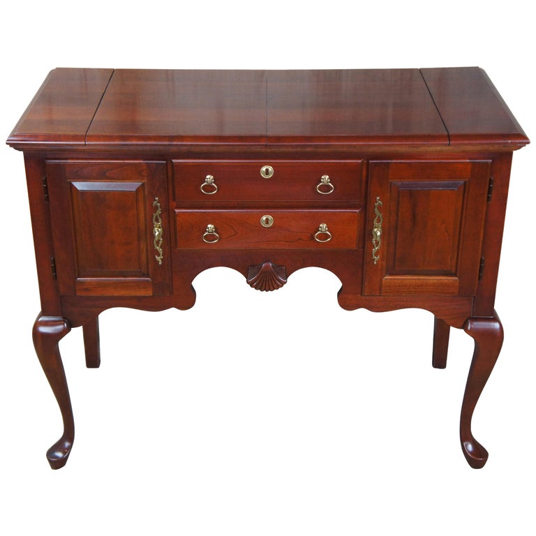 Pennsylvania House Queen Anne Solid Cherry Flip Top Buffet Server