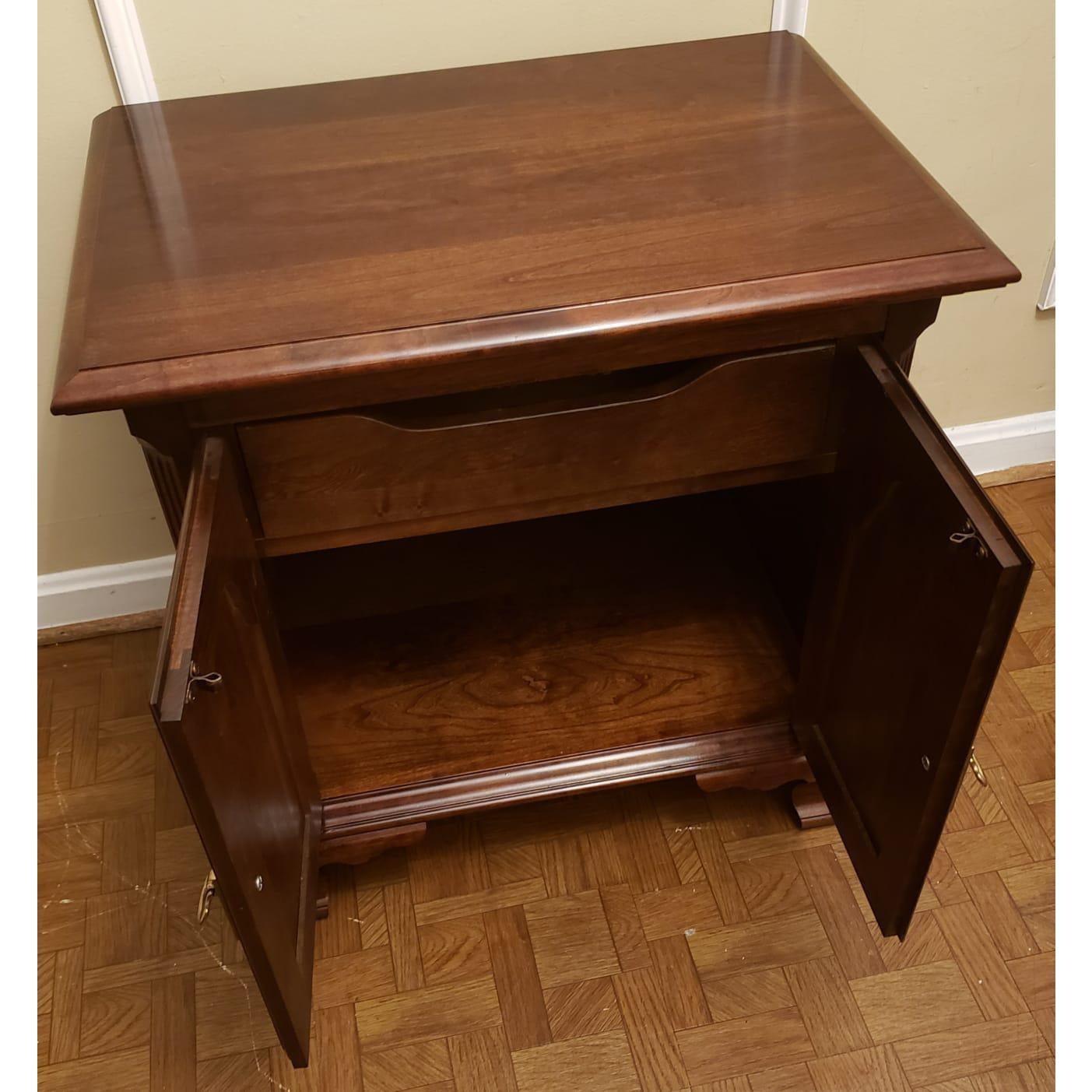 Mahogany Pennsylvania House Solid Black Cherry Nightstand