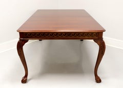 PENNSYLVANIA HOUSE Solid Cherry Chippendale Style Ball in Claw Dining Table