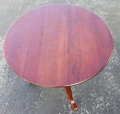 Pennsylvania House Solid Cherry Tilt-Top Round Center Table
