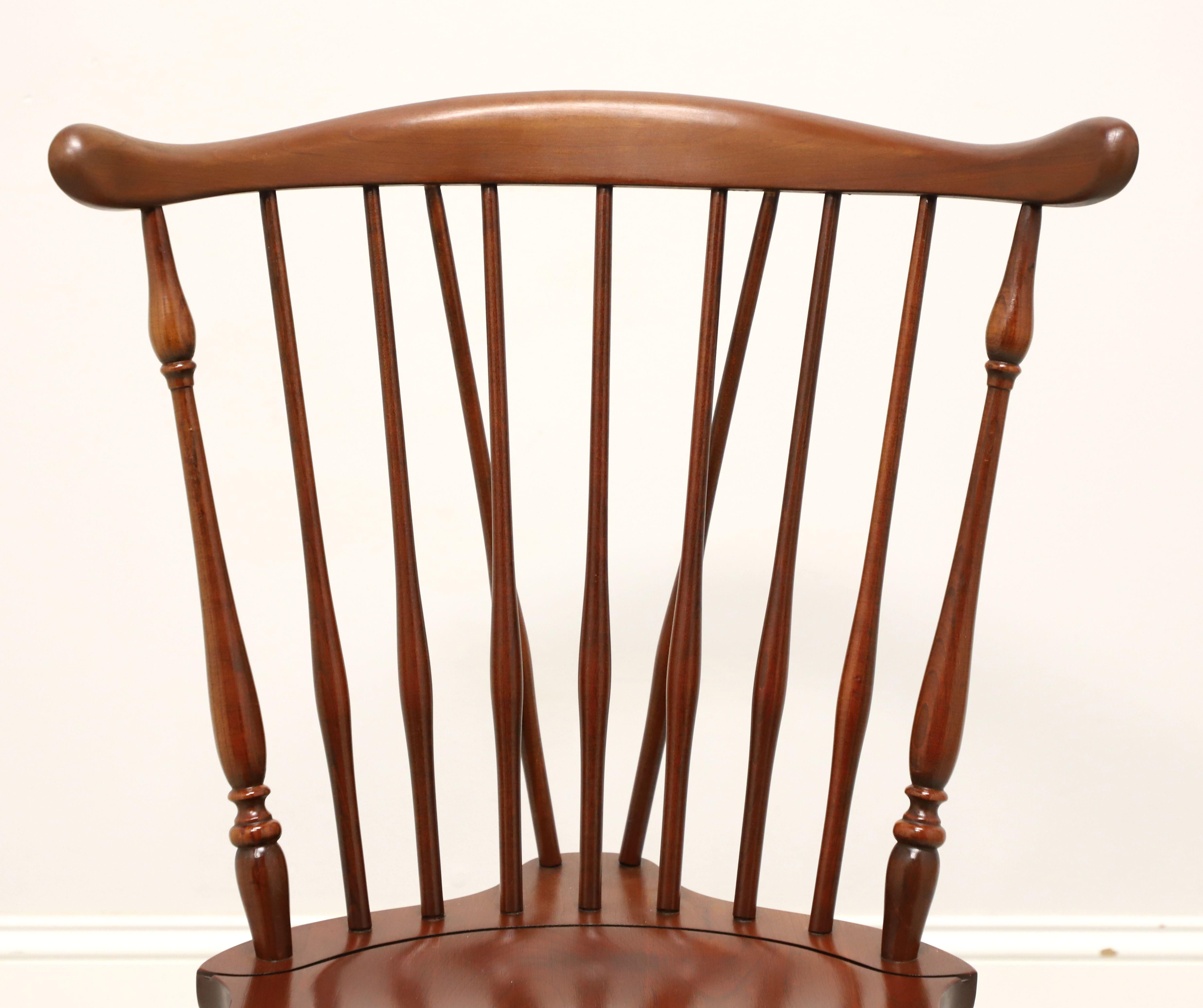 PENNSYLVANIA HOUSE Solid Cherry Windsor Dining Side Chairs - Pair B 1