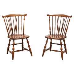 PENNSYLVANIA HOUSE Solid Cherry Windsor Dining Side Chairs - Pair B
