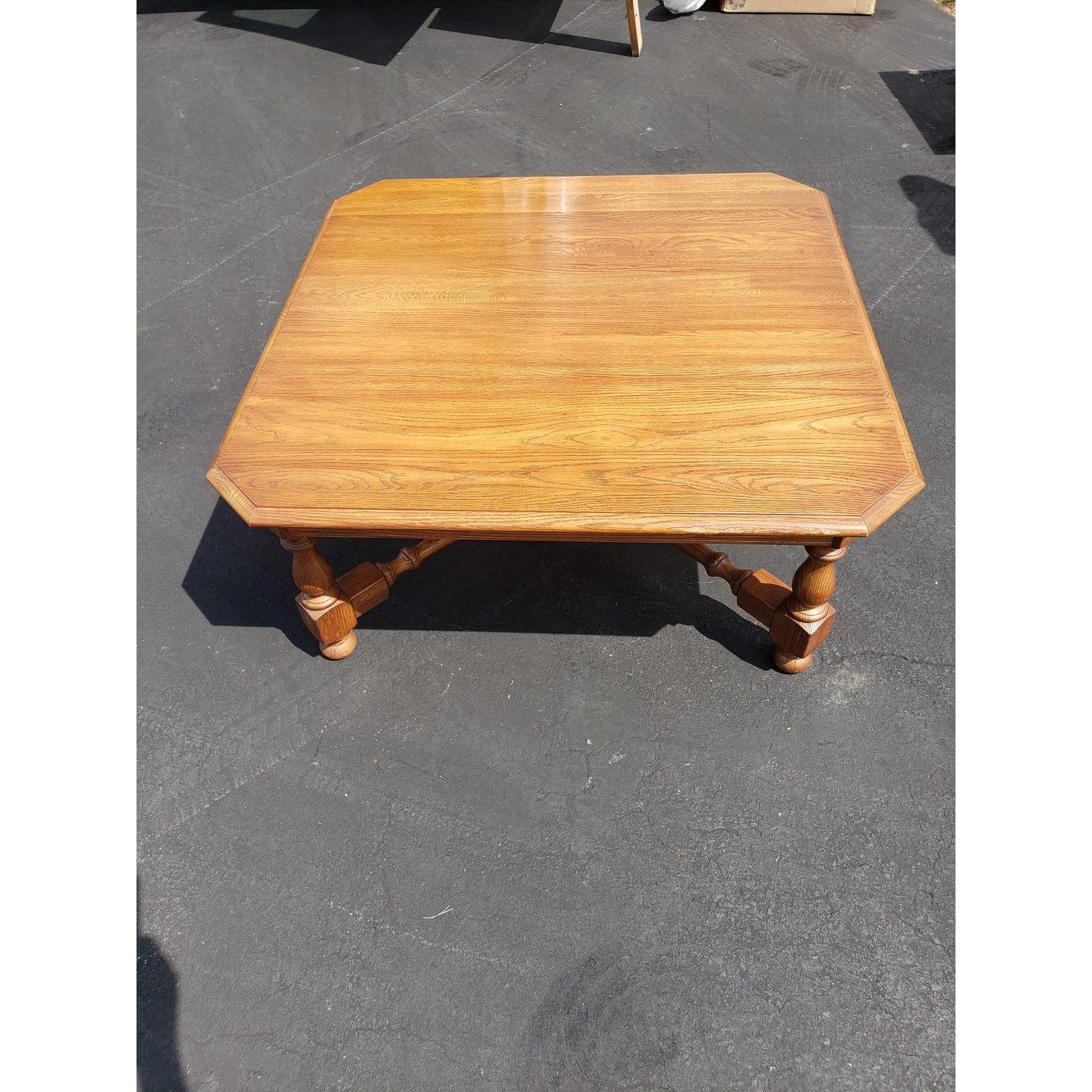 American Pennsylvania House Solid Oak Coffee Table For Sale