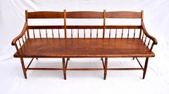 Pennsylvania Plank Deacons or Farmhouse Bench