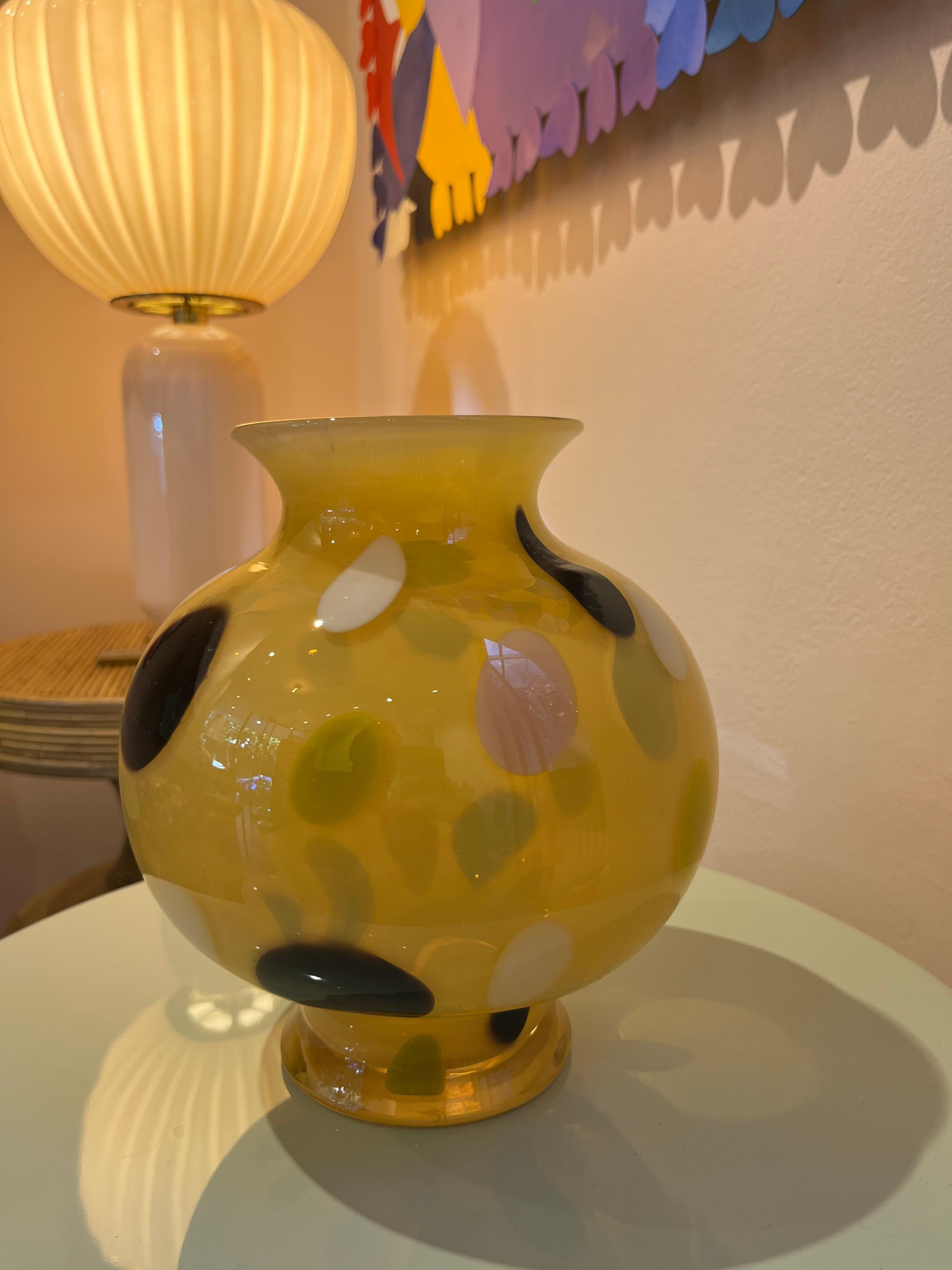 XXI secolo e contemporaneo Vaso in vetro Penny di Martyn Thompson in vendita