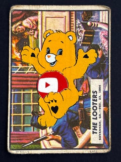 "Care Bear Warfare - The Looters" You Tube (FRAMED) in black