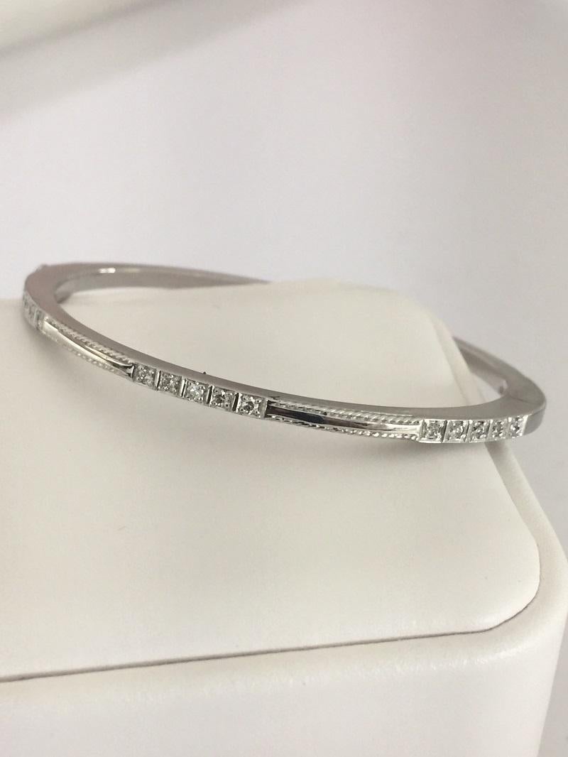 Penny Preville Bracelet jonc en diamants pour femmes BR1033BS Neuf - En vente à Wilmington, DE