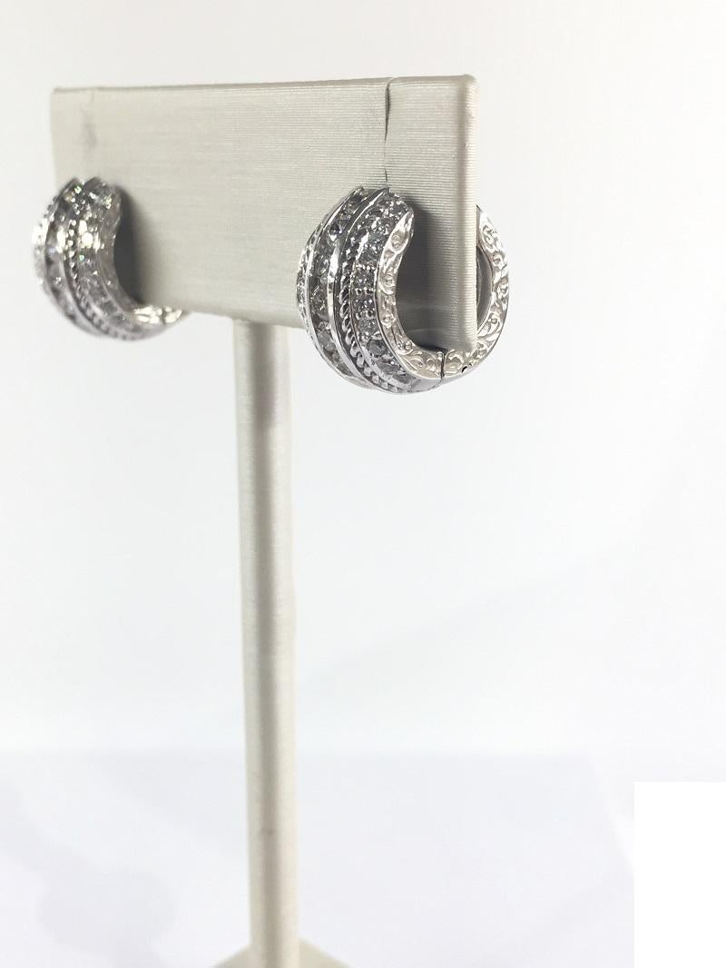 Penny Preville Damen Diamant-Ohrring E7030W im Zustand „Neu“ im Angebot in Wilmington, DE