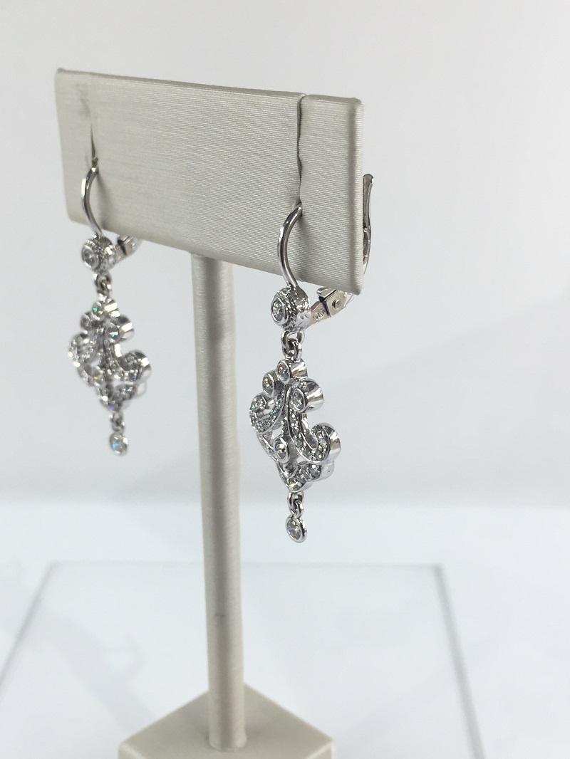 Penny Preville Boucles d'oreilles en diamants pour femmes E8186W Neuf - En vente à Wilmington, DE