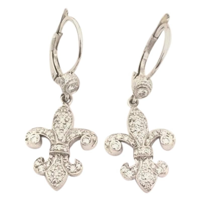 Penny Preville Ladies Diamond Earring E8562W For Sale