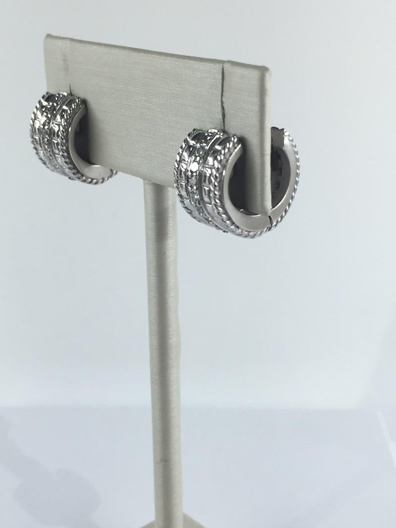 Penny Preville Boucles d'oreilles en diamants pour femmes ER1097W Neuf - En vente à Wilmington, DE