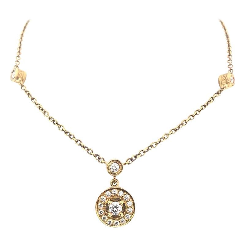 Penny Preville Ladies Diamond Necklace N1006G For Sale
