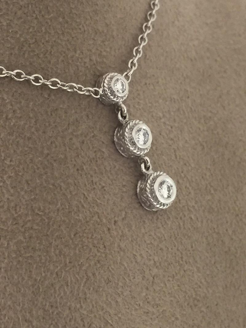 Penny Preville Ladies Diamond Necklace N10113W In New Condition In Wilmington, DE
