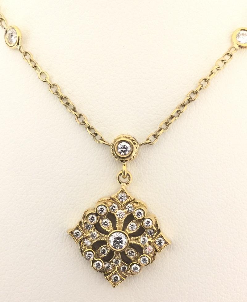 Collar de diamantes para mujer Penny Preville N1146G en Nuevo estado para la venta en Wilmington, DE